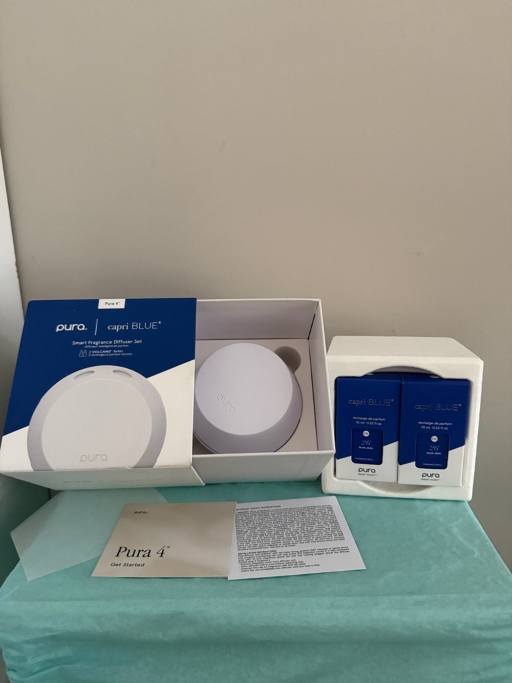 Pura 4 Smart Home Fragrance Diffuser -Blue Jean